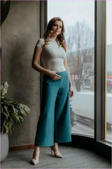 Womens Wide Leg Pants Unique Style Fashion