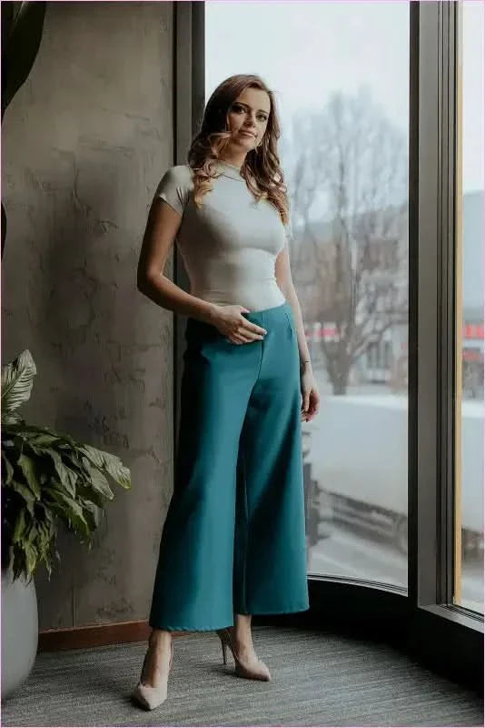 Womens Wide Leg Pants Unique Style Fashion