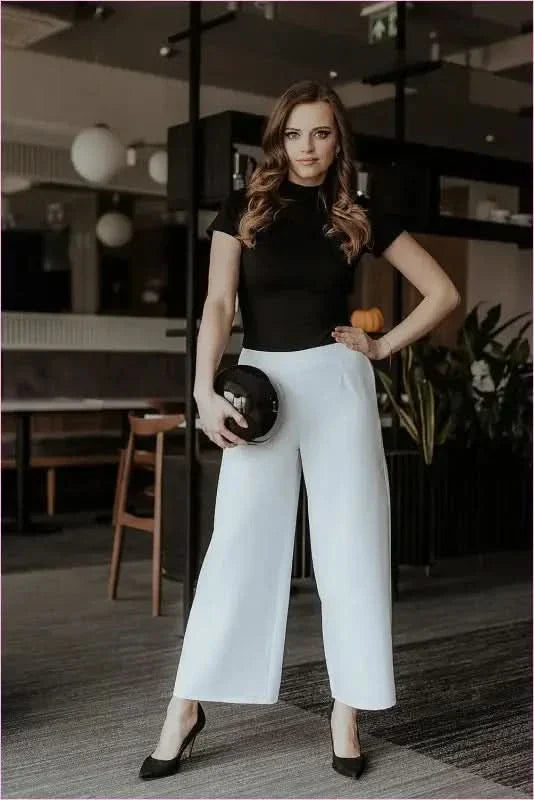 Womens Wide Leg Pants Unique Style Fashion